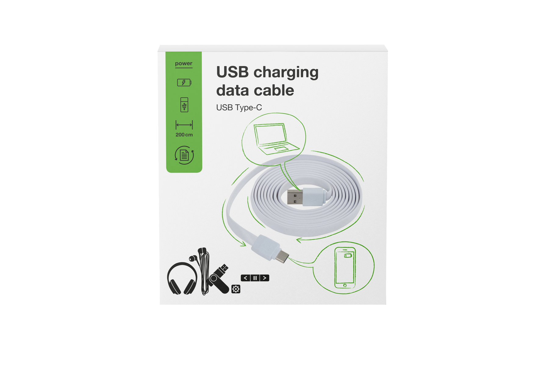 USB charging data cable