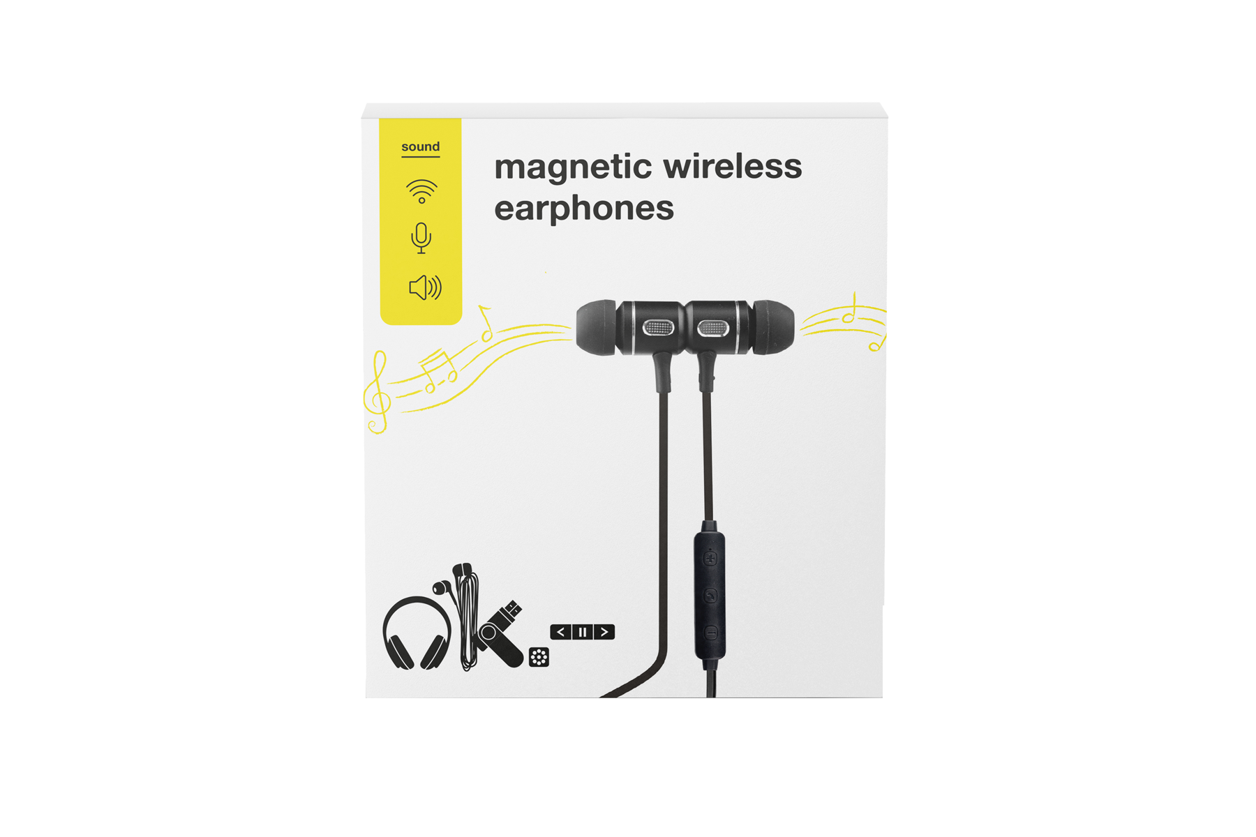 magnetic wireless earphones