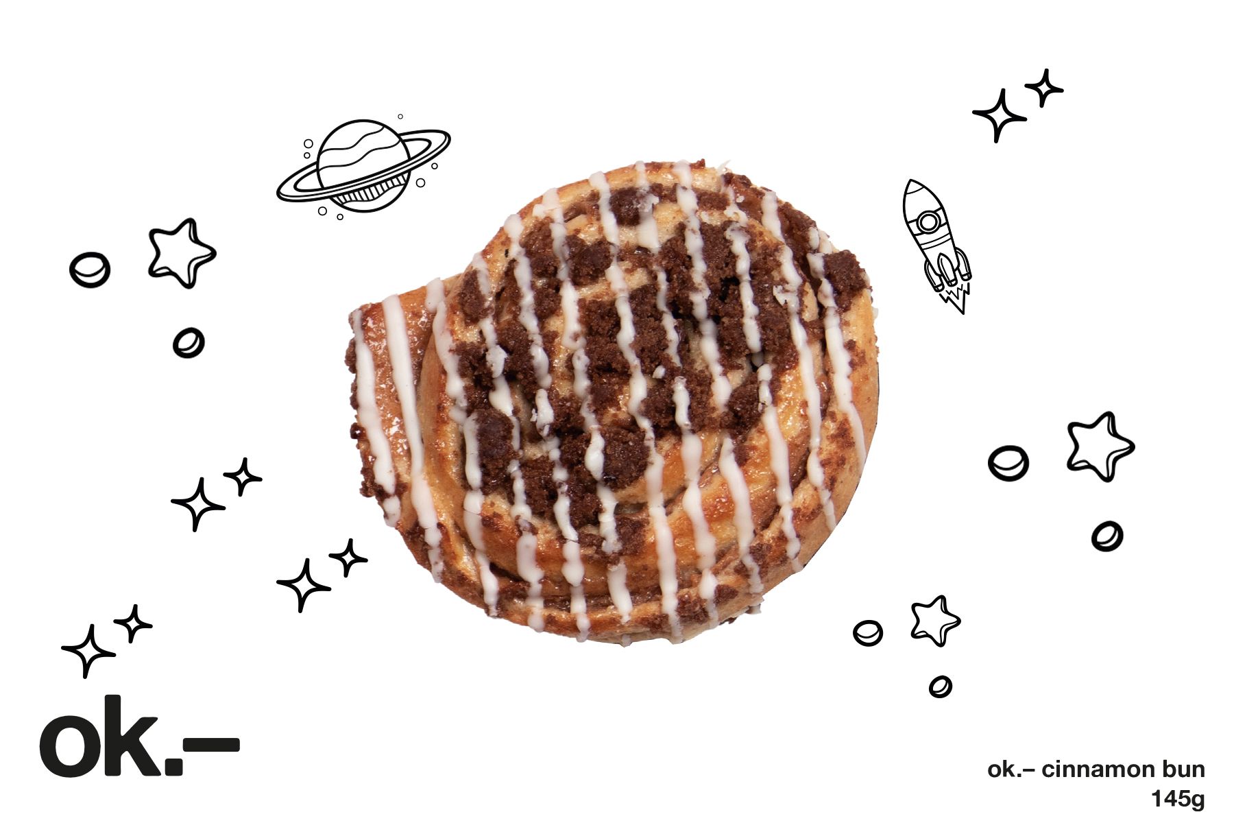 Not a space cookie, a cinnamoon ...